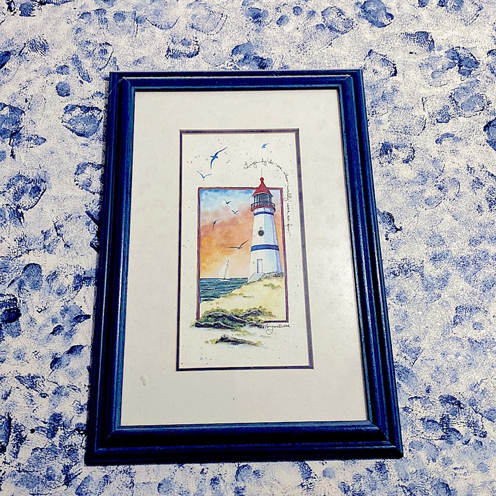 This painting is a special piece of the past.